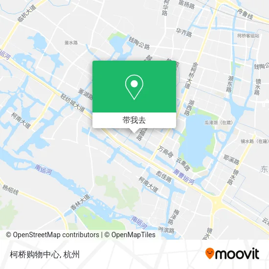 柯桥购物中心地图