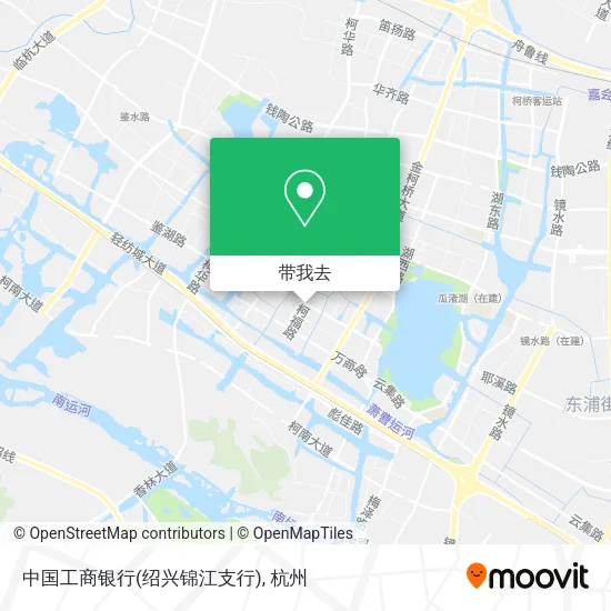中国工商银行(绍兴锦江支行)地图