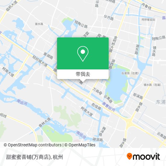 甜蜜蜜喜铺(万商店)地图