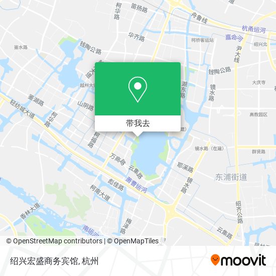 绍兴宏盛商务宾馆地图