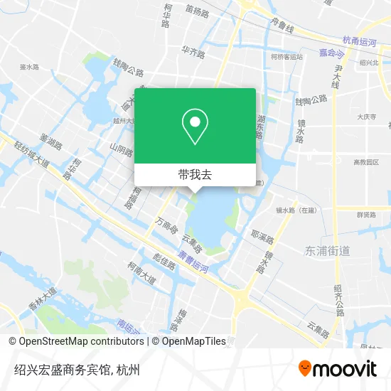 绍兴宏盛商务宾馆地图