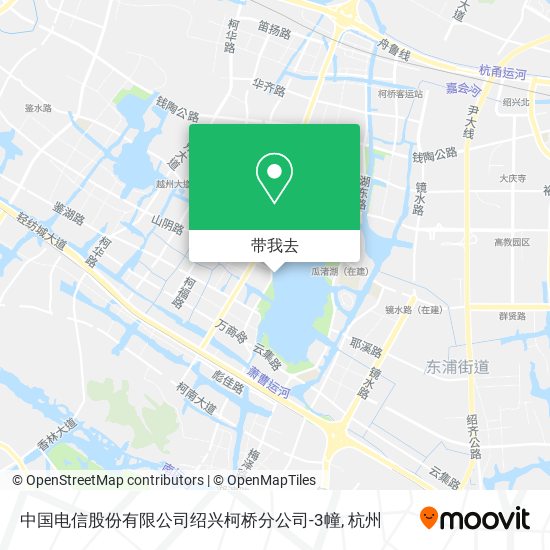 中国电信股份有限公司绍兴柯桥分公司-3幢地图
