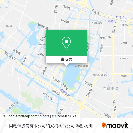 中国电信股份有限公司绍兴柯桥分公司-3幢地图