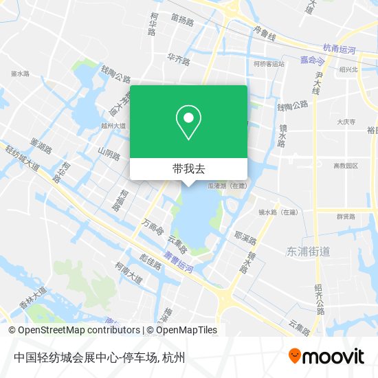 中国轻纺城会展中心-停车场地图