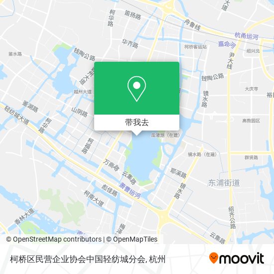 柯桥区民营企业协会中国轻纺城分会地图