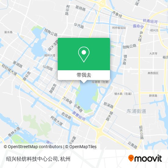 绍兴轻纺科技中心公司地图