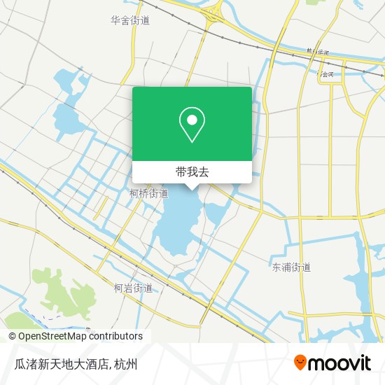 瓜渚新天地大酒店地图