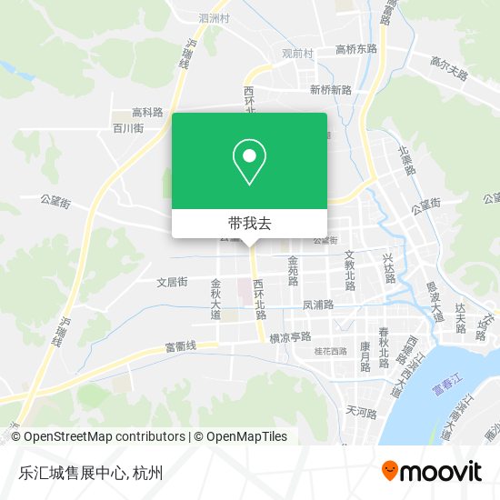 乐汇城售展中心地图