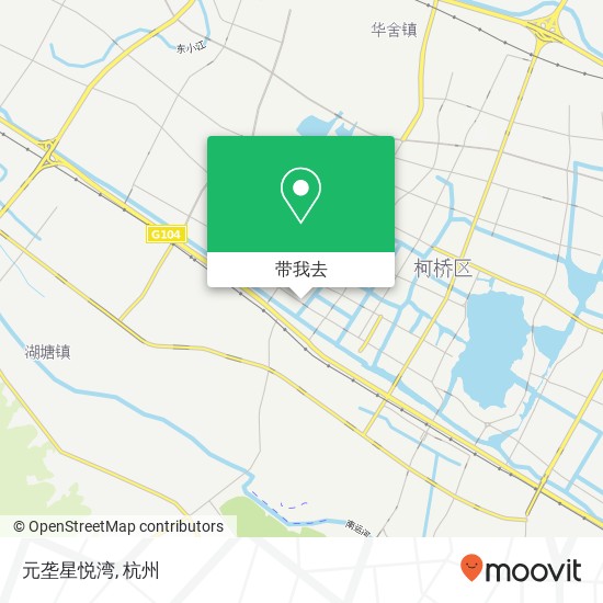 元垄星悦湾地图