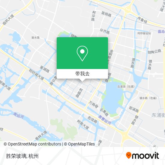 胜荣玻璃地图