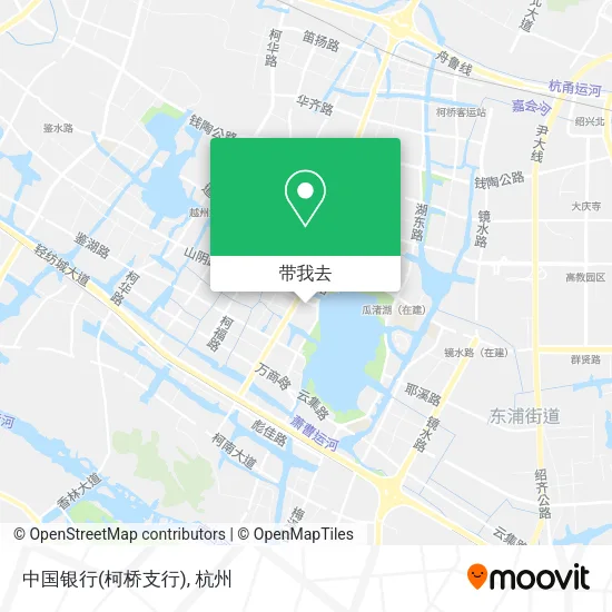 中国银行(柯桥支行)地图