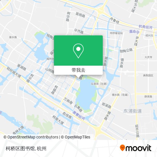 柯桥区图书馆地图