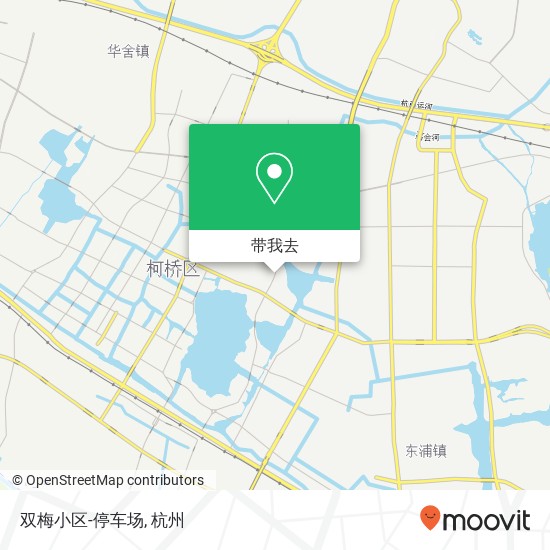 双梅小区-停车场地图