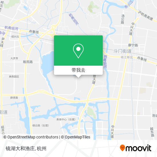 镜湖大和渔庄地图