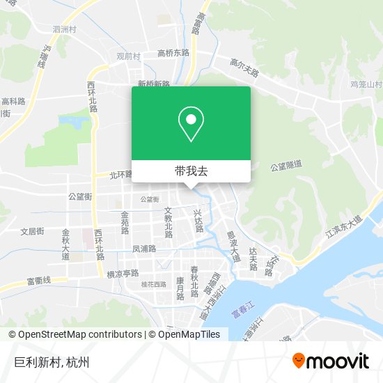 巨利新村地图