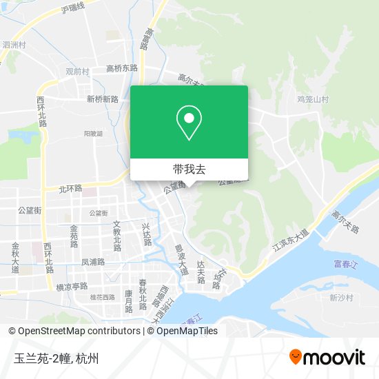 玉兰苑-2幢地图