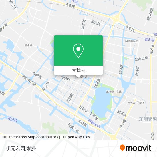 状元名园地图