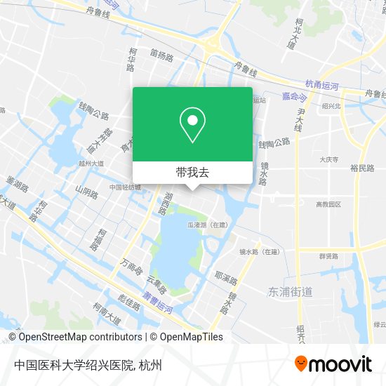 中国医科大学绍兴医院地图