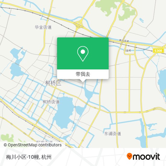 梅川小区-10幢地图