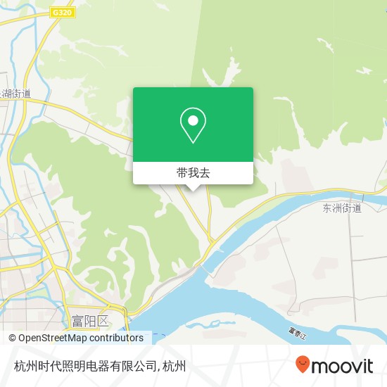杭州时代照明电器有限公司地图