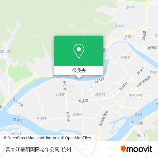 富春江曜阳国际老年公寓地图