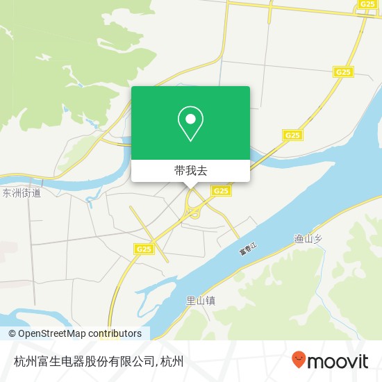 杭州富生电器股份有限公司地图