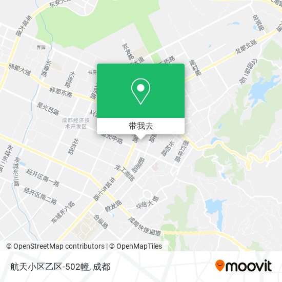 航天小区乙区-502幢地图