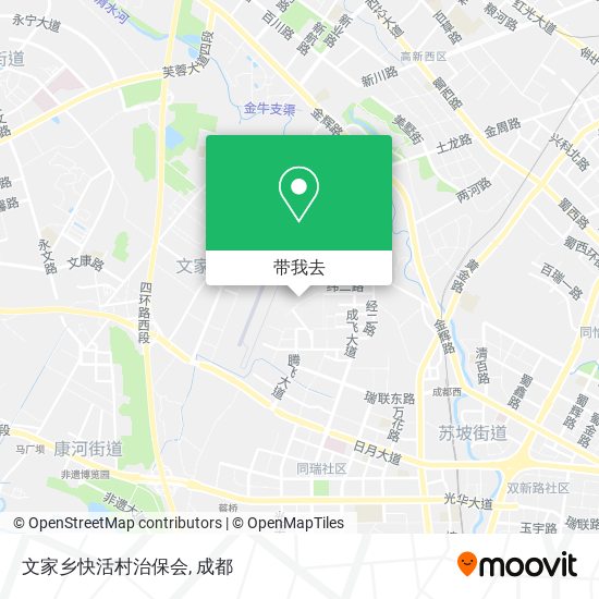 文家乡快活村治保会地图
