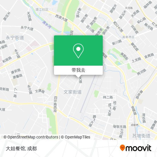大姐餐馆地图