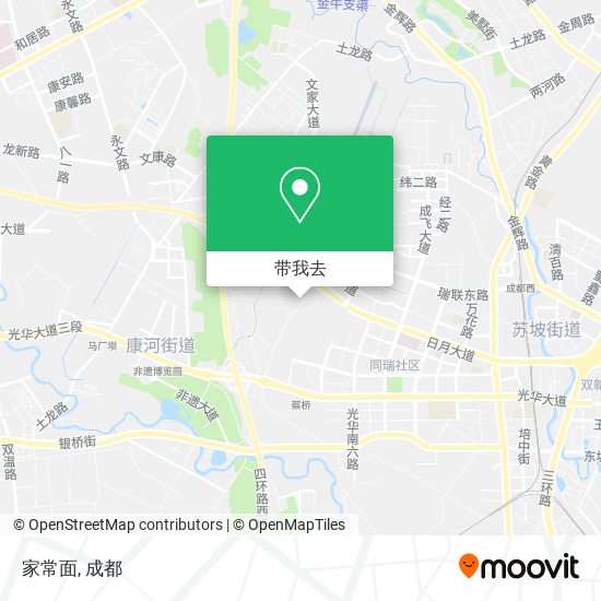 家常面地图