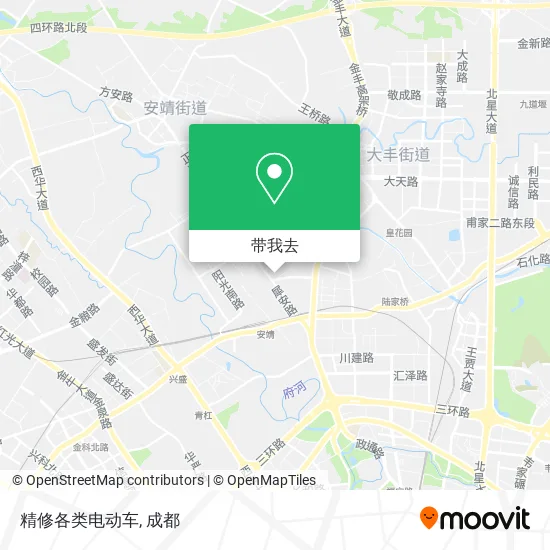 精修各类电动车地图