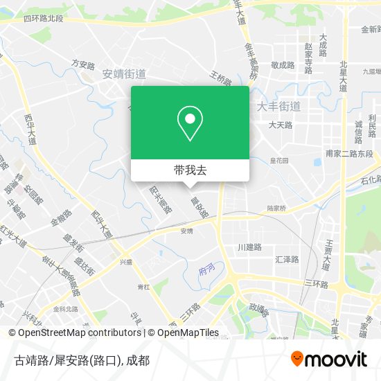 古靖路/犀安路(路口)地图