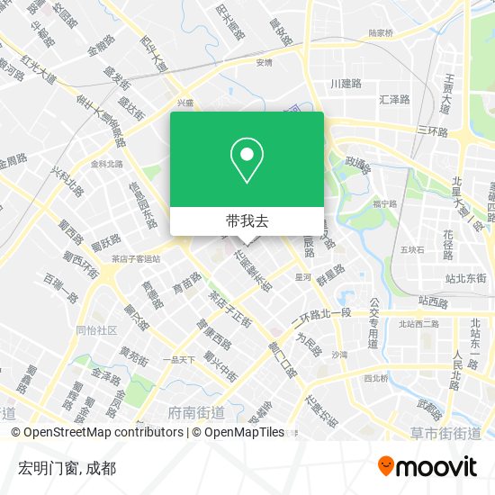 宏明门窗地图