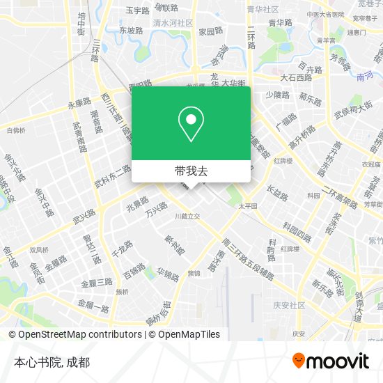 本心书院地图