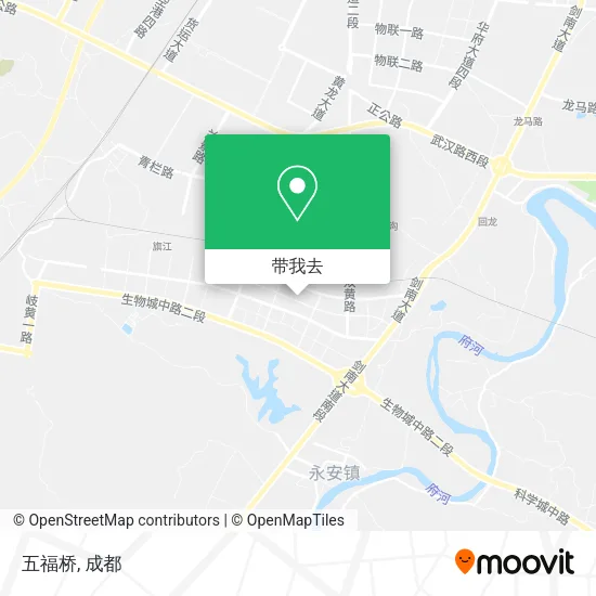 五福桥地图