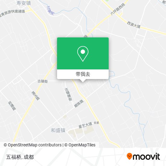 五福桥地图