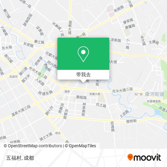 五福村地图