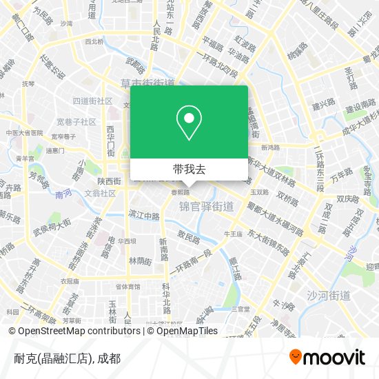 耐克(晶融汇店)地图