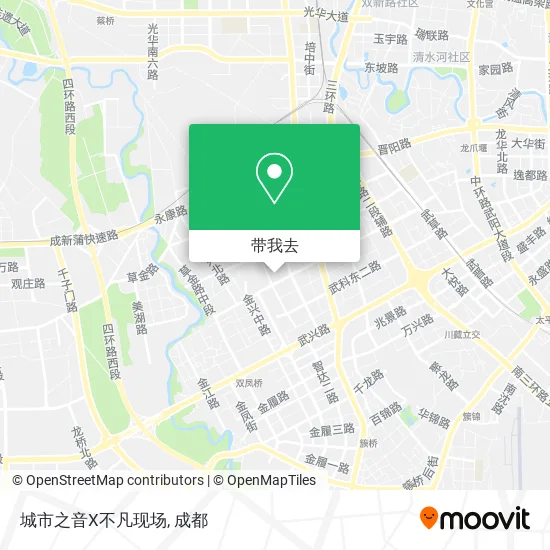 城市之音X不凡现场地图