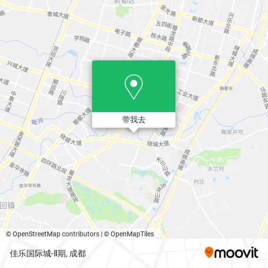 佳乐国际城-Ⅱ期地图