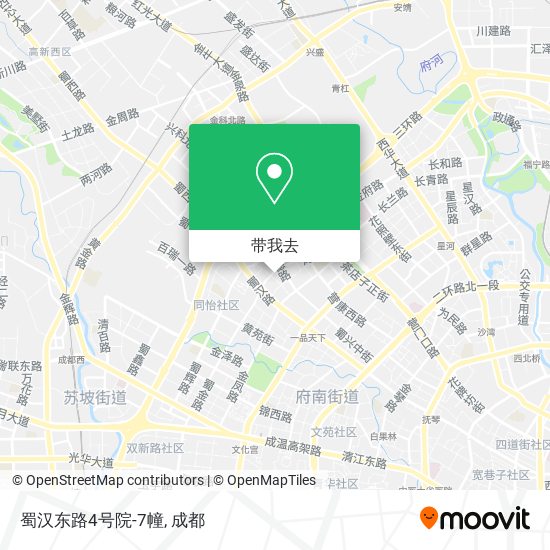 蜀汉东路4号院-7幢地图