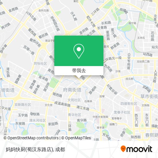 妈妈快厨(蜀汉东路店)地图