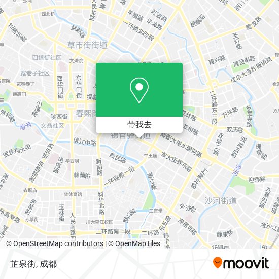 芷泉街地图