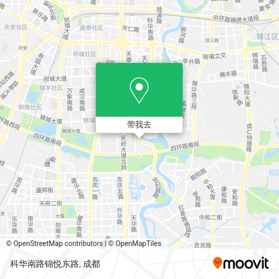 科华南路锦悦东路地图