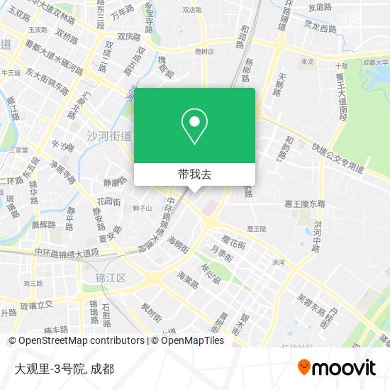 大观里-3号院地图