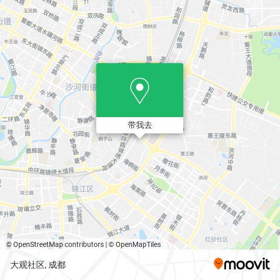 大观社区地图