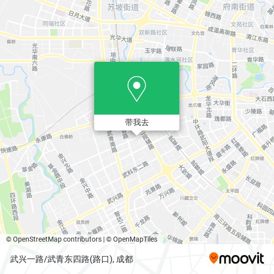 武兴一路/武青东四路(路口)地图