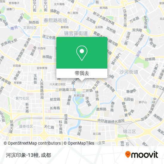 河滨印象-13幢地图