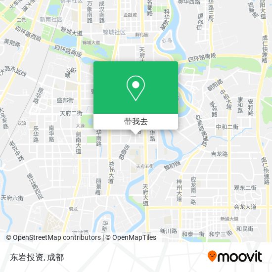 东岩投资地图