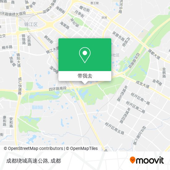 成都绕城高速公路地图